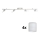 Eglo - LED Spotlight MY CHOICE 4xE14/4W/230V  matte chrome/white