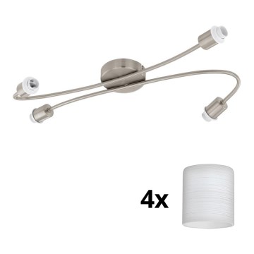Eglo - LED Spotlight MY CHOICE 4xE14/4W/230V matte chrome/white