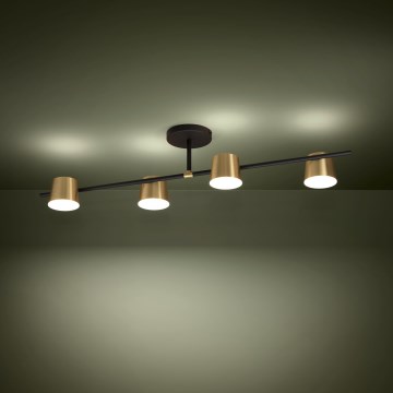 Eglo - LED Surface-mounted chandelier 4xGU10/4,6W/230V 3000K gold