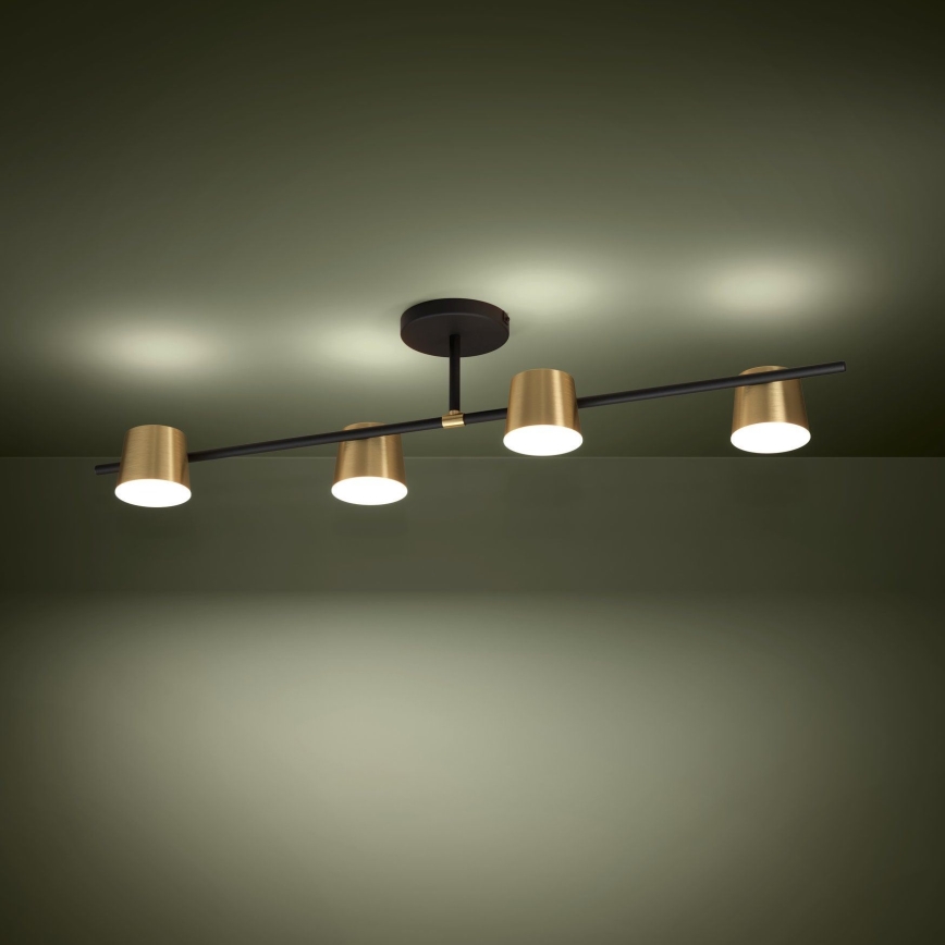 Eglo - LED Surface-mounted chandelier 4xGU10/4,6W/230V 3000K gold