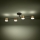 Eglo - LED Surface-mounted chandelier 4xGU10/4,6W/230V 3000K gold