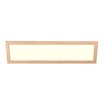 Eglo - LED Surface-mounted panel SALOBRENA-RW WOOD LED/34W/230V 2700/4000K 124x34 cm brown