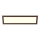 Eglo - LED Surface-mounted panel SALOBRENA-RW WOOD LED/34W/230V 2700/4000K 124x34 cm dark brown