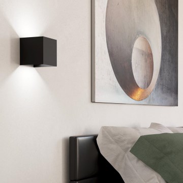Eglo - LED Wall light 2xLED/1,5W/230V 3000K black