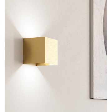 Eglo - LED Wall light 2xLED/1,5W/230V 3000K gold