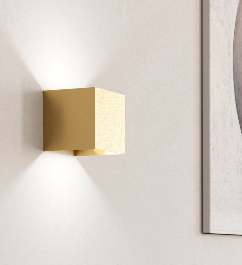 Eglo - LED Wall light 2xLED/1,5W/230V 3000K gold