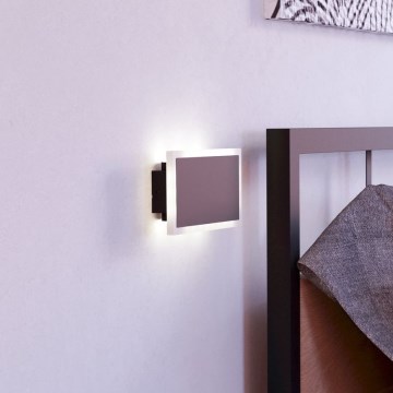 Eglo - LED Wall light LED/12W/230V 3000K 12x23 cm black
