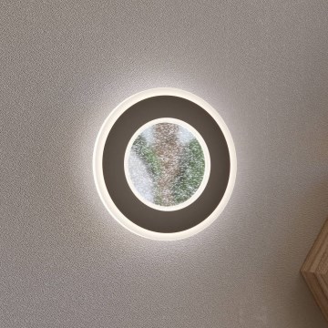 Eglo - LED Wall light LED/12W/230V 4000K black
