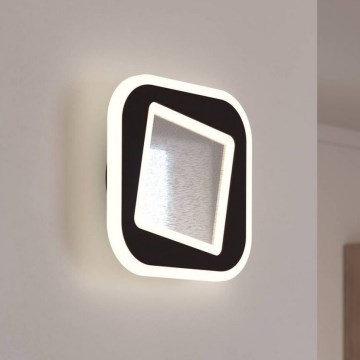 Eglo - LED Wall light LED/12W/230V 4000K black