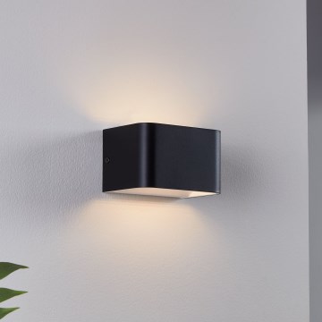 Eglo - LED Wall light LED/6W/230V 3000K black