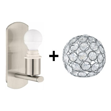 Eglo - LED Wall light MY CHOICE 1xE14/4W/230V matte chrome
