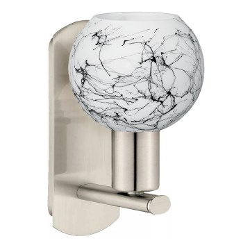 Eglo - LED Wall light MY CHOICE 1xE14/4W/230V matte chrome/white/black