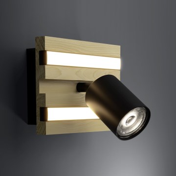 Eglo - LED wall-mounted spotlight LED/2,2W/230V + 2xLED/1,2W + 2xLED/2W beige/black