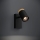 Eglo - LED Wall spotlight 1xGU10/4,5W/230V 3000K black/brown