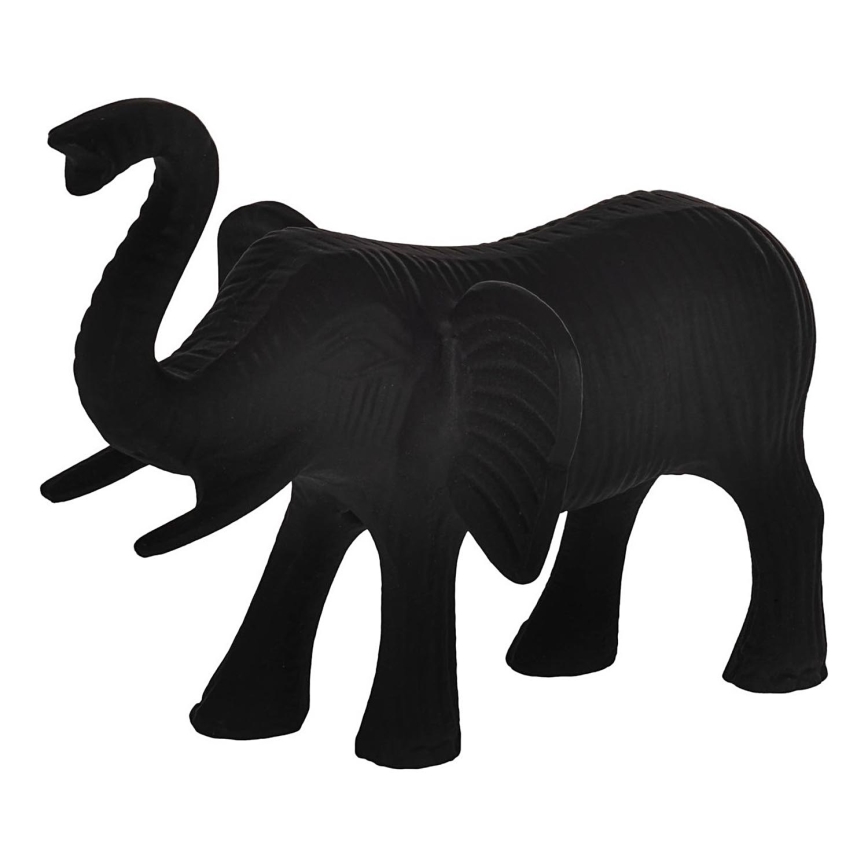 Eglo - Metal decoration 15x18,5 cm elephant/black