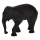 Eglo - Metal decoration 15x21,5 cm elephant/black