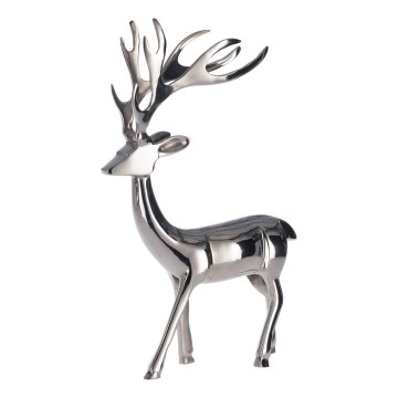 Eglo - Metal decoration 40x24,5 cm reindeer/shiny chrome
