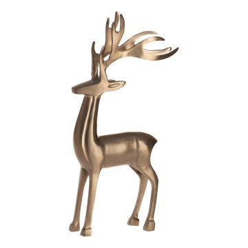 Eglo - Metal decoration 44,5x22 cm reindeer/gold