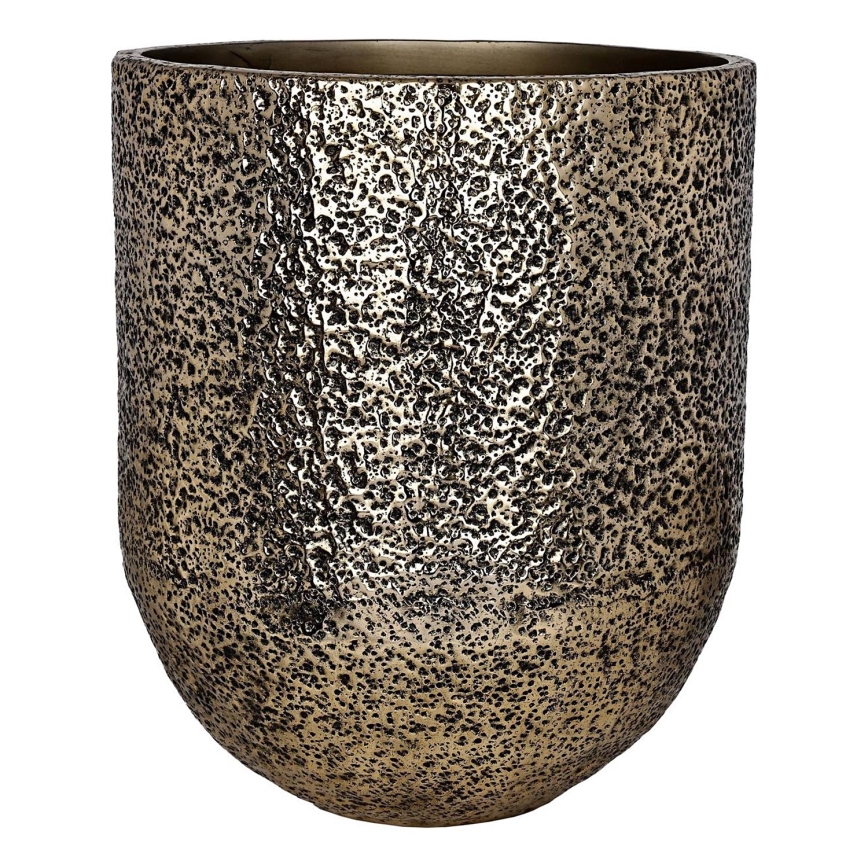 Eglo - Metal flowerpot 50x42 cm gold