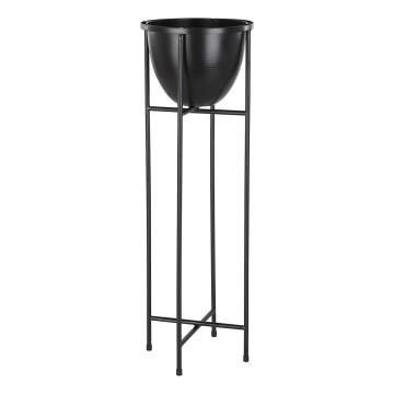 Eglo - Metal flowerpot 73x23,5 cm black