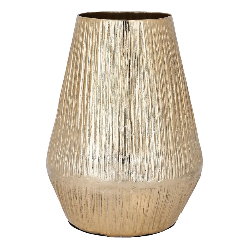 Eglo - Metal vase 27x20 cm gold