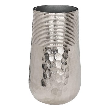 Eglo - Metal vase 28x16 cm silver