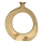 Eglo - Metal vase 30x25,5 cm gold