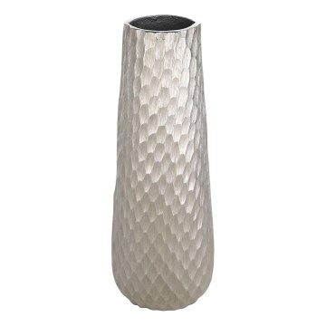 Eglo - Metal vase 40,5x14 cm silver