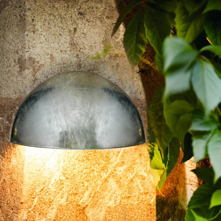 Eglo - Outdoor wall light 1xE27/40W galvanized steel
