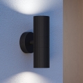 Eglo - Outdoor Wall Light 2xGU10/28W/230V IP44 Black
