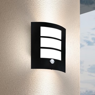Eglo - Outdoor wall light with a sensor 1xE27/40W/230V IP44