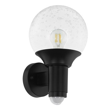 Eglo - Outdoor Wall Lighting with sensor 1xE27/28W/230V IP44