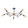 Eglo - Pendant chandelier 8xE27/60W/230V