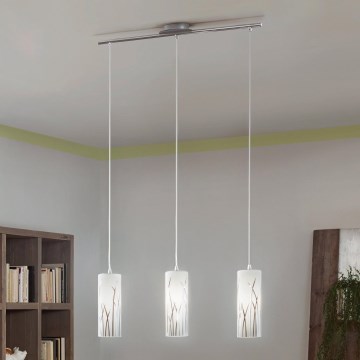 Eglo - Pendant light 3xE27/60W/230V