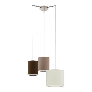 Eglo - Pendant light 3xE27/60W/230V