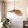 Eglo - Pendant light on cable 1xE27/42W/230V 56 cm brown/black
