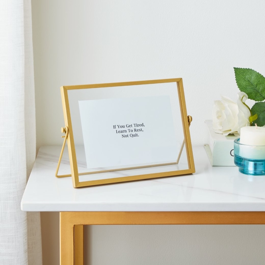 Eglo - Photo frame 10x15 cm gold
