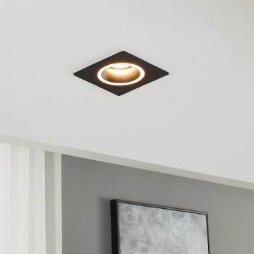 Eglo - Recessed light 1xGU10/35W/230V anthracite