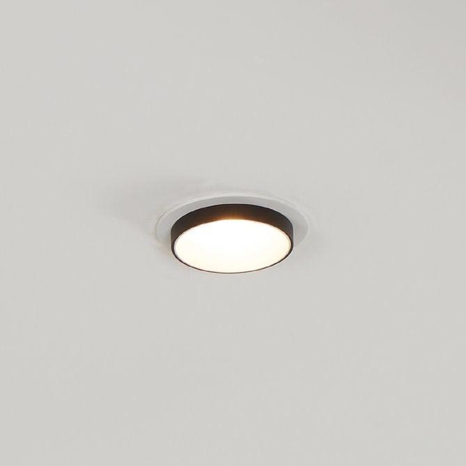 Eglo - Recessed light 1xGU10/35W/230V white/black