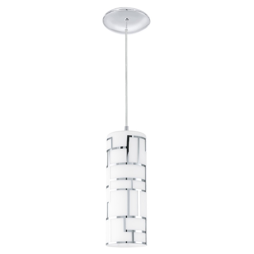 Eglo - Replacement glass for chandelier and lamp BAYMAN white/shiny chrome