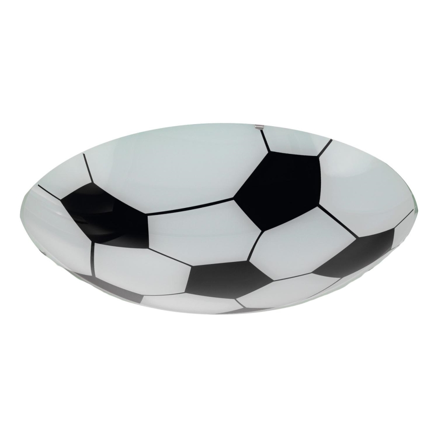 Eglo - Replacement glass for ceiling light TABARA E27 d. 25 cm soccer ball