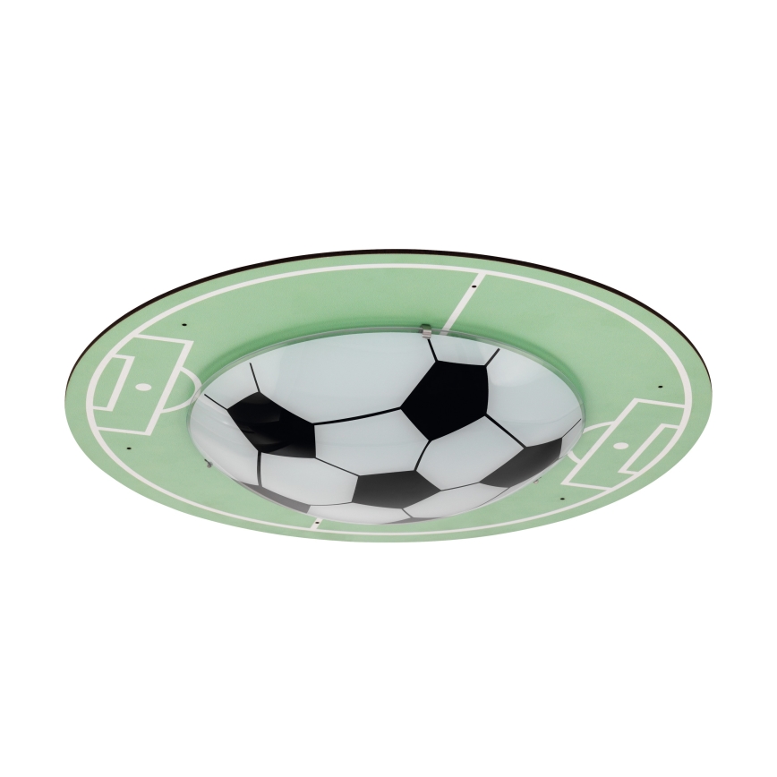 Eglo - Replacement glass for ceiling light TABARA E27 d. 25 cm soccer ball
