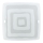 Eglo - Replacement glass for ceiling/wall light BORGO 410x410 mm