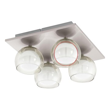 Eglo - Replacement glass for chandelier and ceiling light ROMAGNESE d. 5,5 cm inner/milky