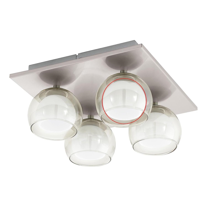 Eglo - Replacement glass for chandelier and ceiling light ROMAGNESE d. 5,5 cm inner/milky