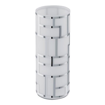 Eglo - Replacement glass for chandelier and lamp BAYMAN white/shiny chrome