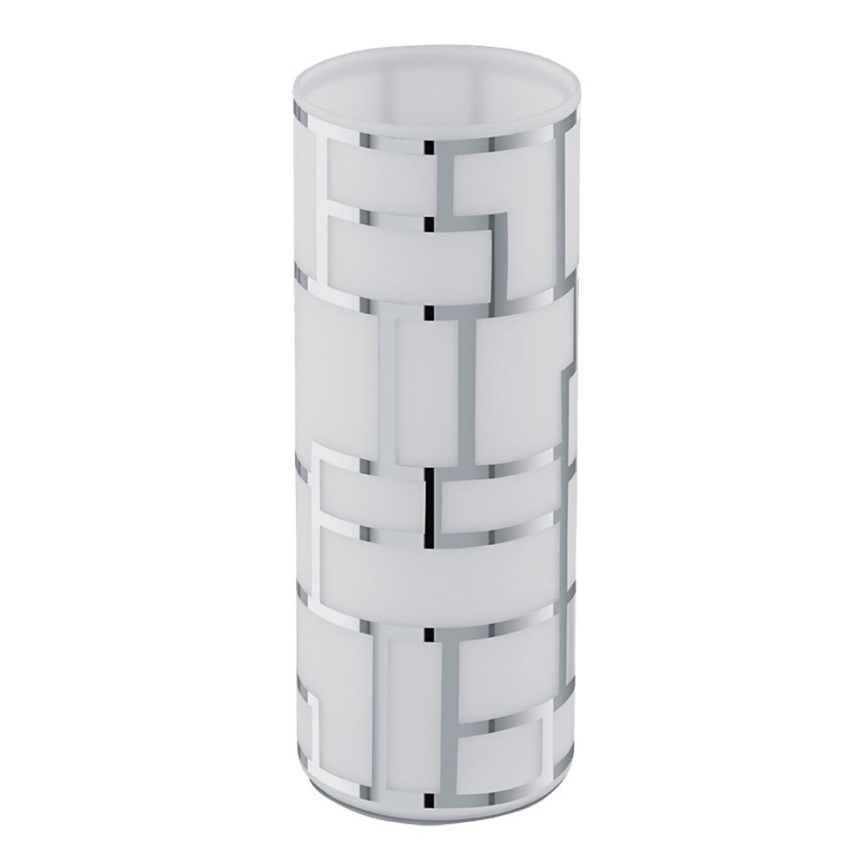 Eglo - Replacement glass for chandelier and lamp BAYMAN white/shiny chrome