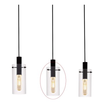Eglo - Replacement glass for chandelier MONTEFINO d. 11 cm