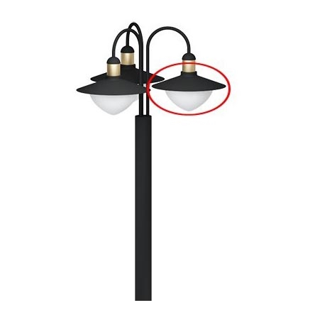 Eglo - Replacement glass for lamp and nástěnnému svítidlu SIRMIONE d. 19 cm