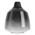 Eglo - Replacement glass for SEDBERGH cable-hung pendant, 20 cm diameter, smoked glass